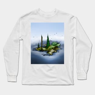 Island in the fog Long Sleeve T-Shirt